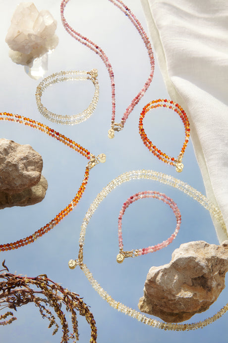 FORMENTERA 'Solstice' Citrine Necklace