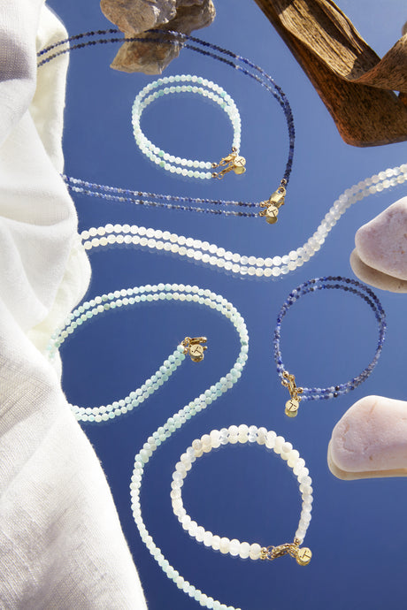 FORMENTERA 'Lunar' Moonstone Necklace