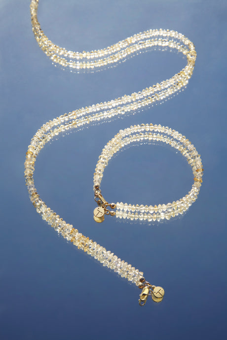 FORMENTERA 'Solstice' Citrine Necklace