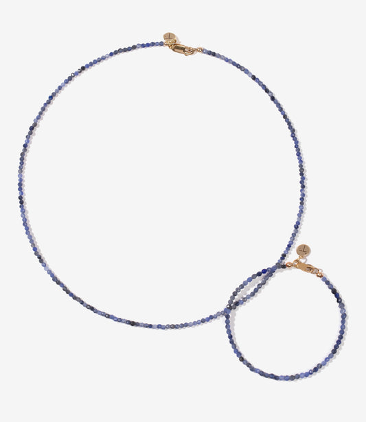 FORMENTERA 'Midnight' Sodalite Duo