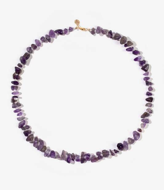 PURE Amethyst Crystal Healing Necklace