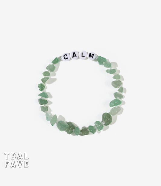 CALM Aventurine Crystal Healing Bracelet