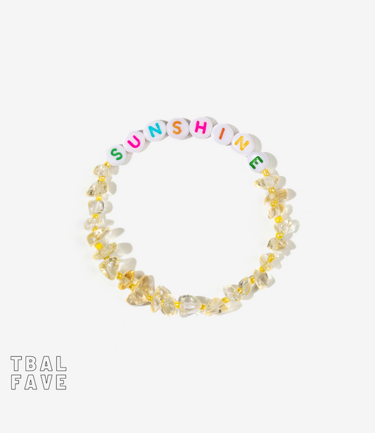 SUNSHINE MULTI Citrine Crystal Healing Bracelet