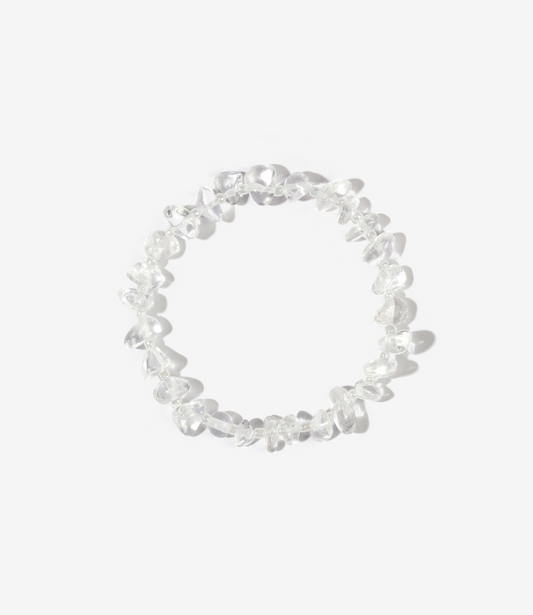 PURE Clear Quartz Crystal Healing Bracelet
