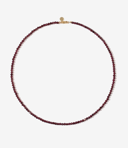 FORMENTERA 'Ember' Garnet Necklace