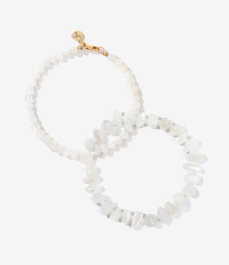 FORMENTERA 'Moonlight' Bracelet Stack