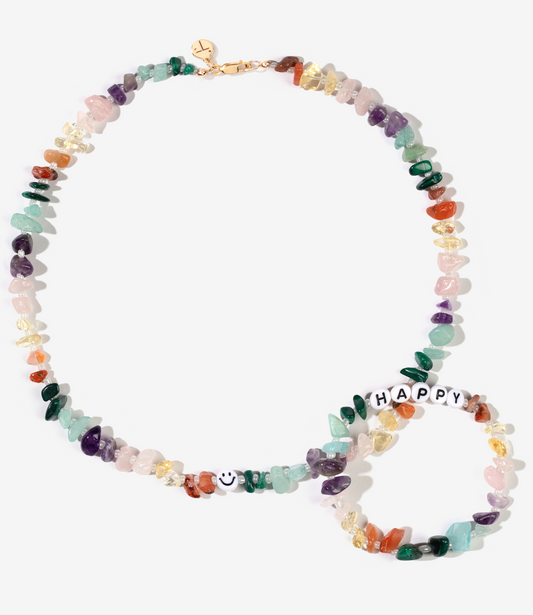 The HAPPY DAYS Crystal Healing Set