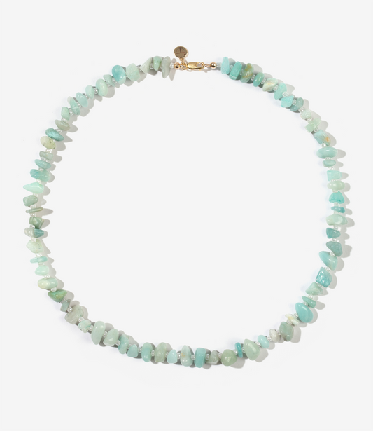 PURE Amazonite Crystal Healing Necklace