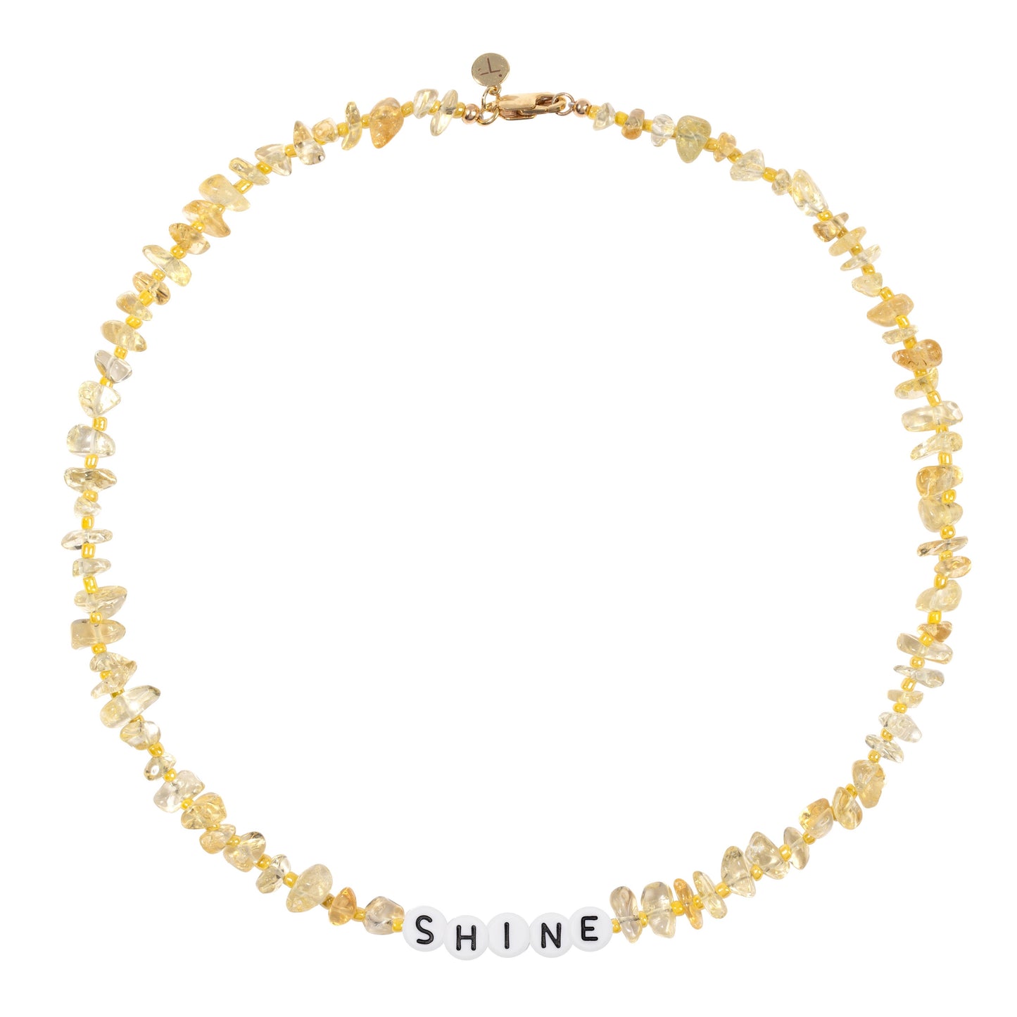 SHINE Citrine Crystal Healing Necklace