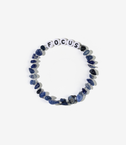 FOCUS Sodalite Crystal Healing Bracelet