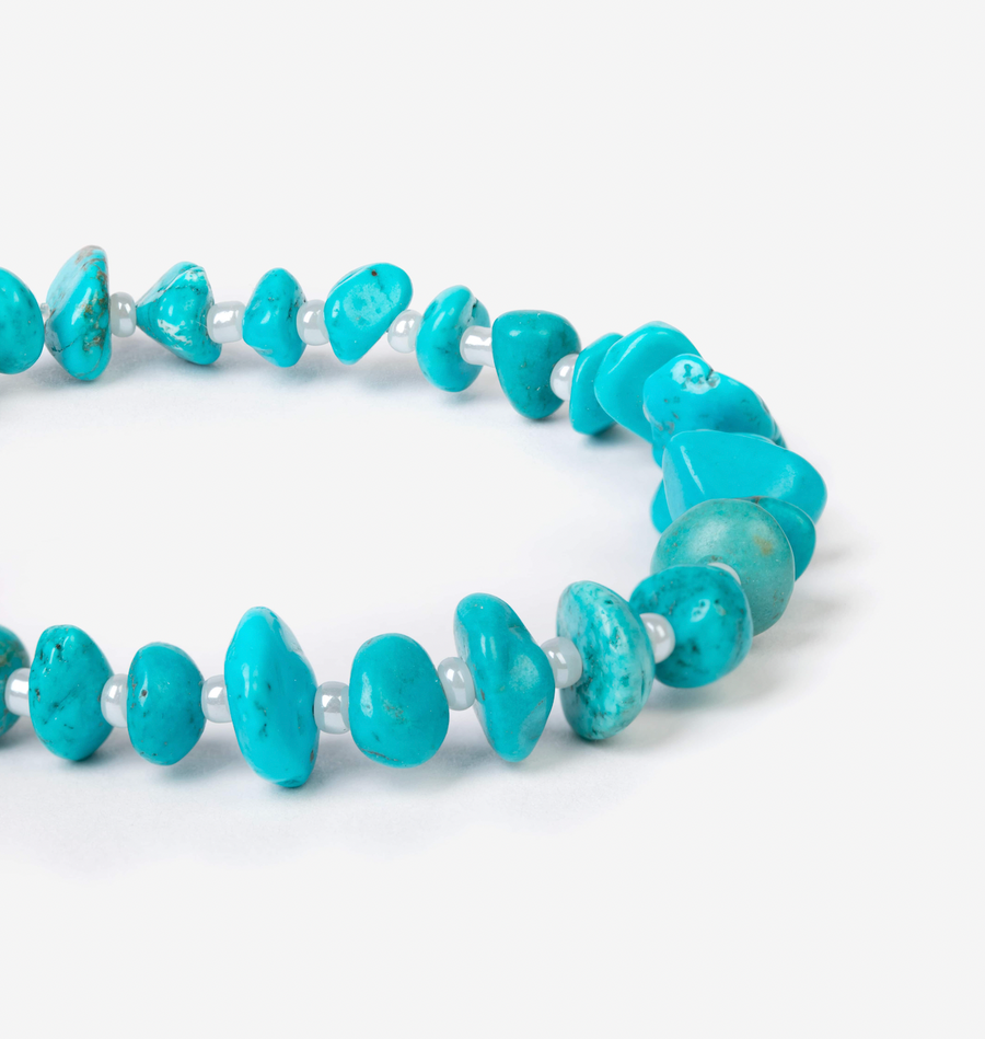 PURE Turquoise Crystal Healing Necklace