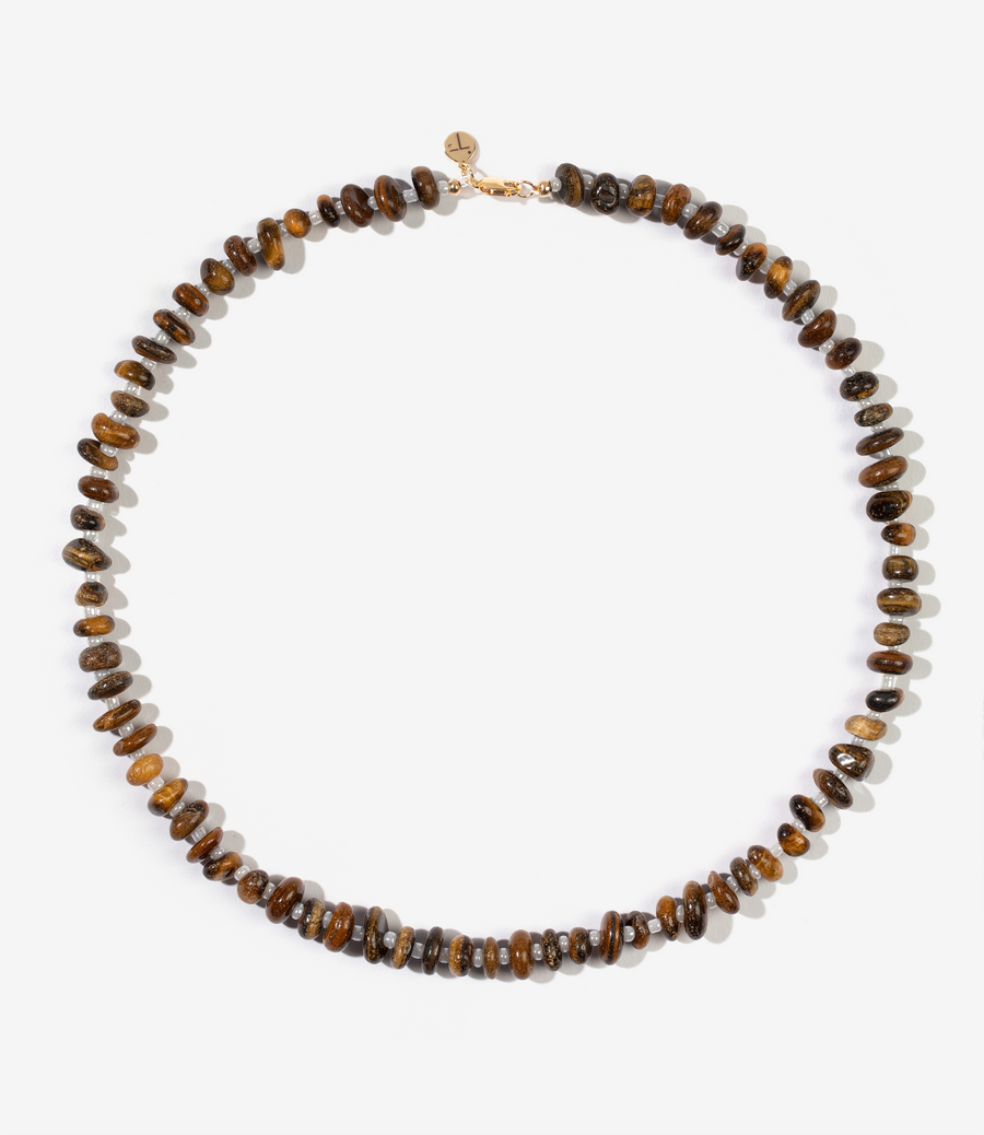 PURE Tiger's Eye Crystal Healing Necklace