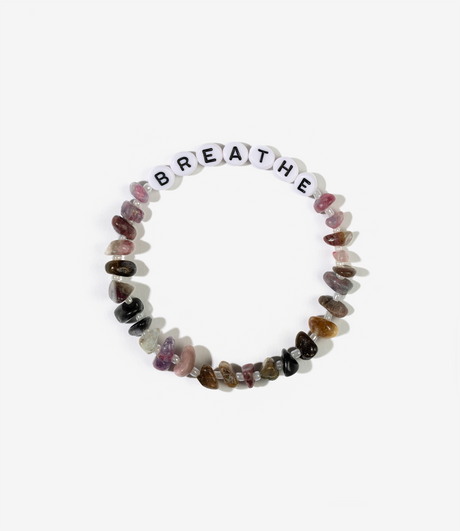 BREATHE Tourmaline Crystal Healing Bracelet