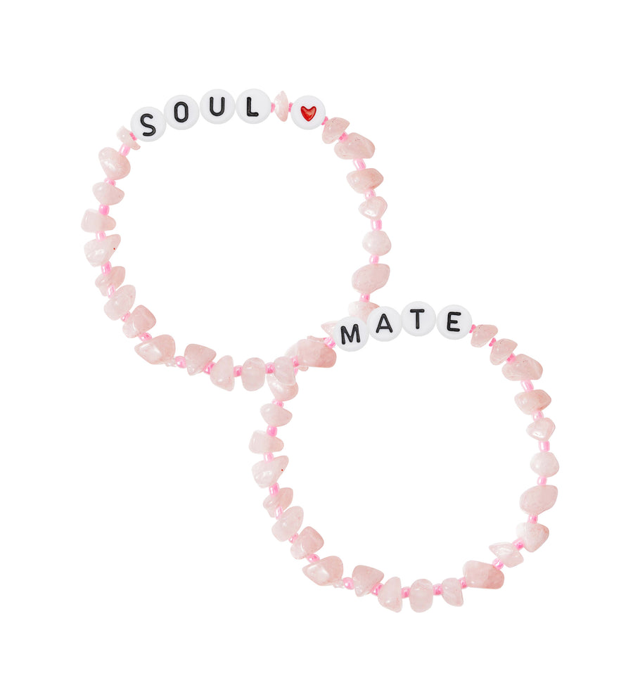 SOUL MATE Crystal Healing Bracelet Duo