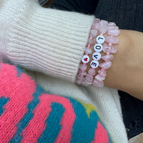 The FALLING IN LOVE Crystal Healing Bracelet Set