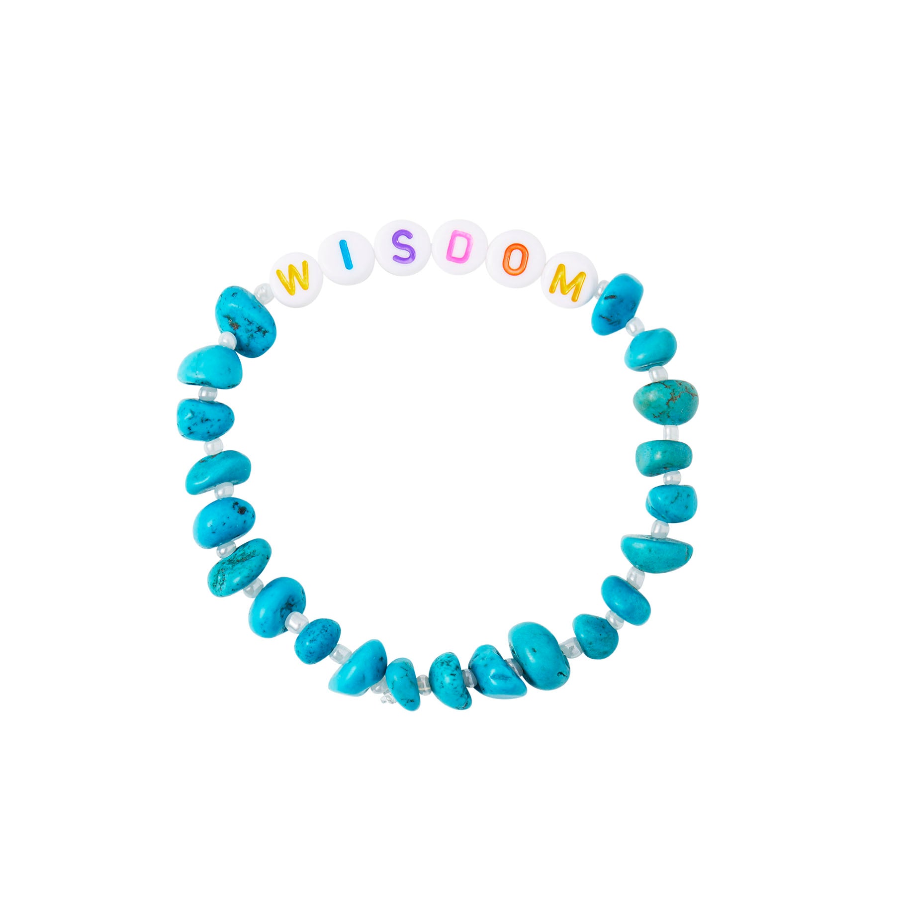 WISDOM MULTI Turquoise Crystal Healing Bracelet